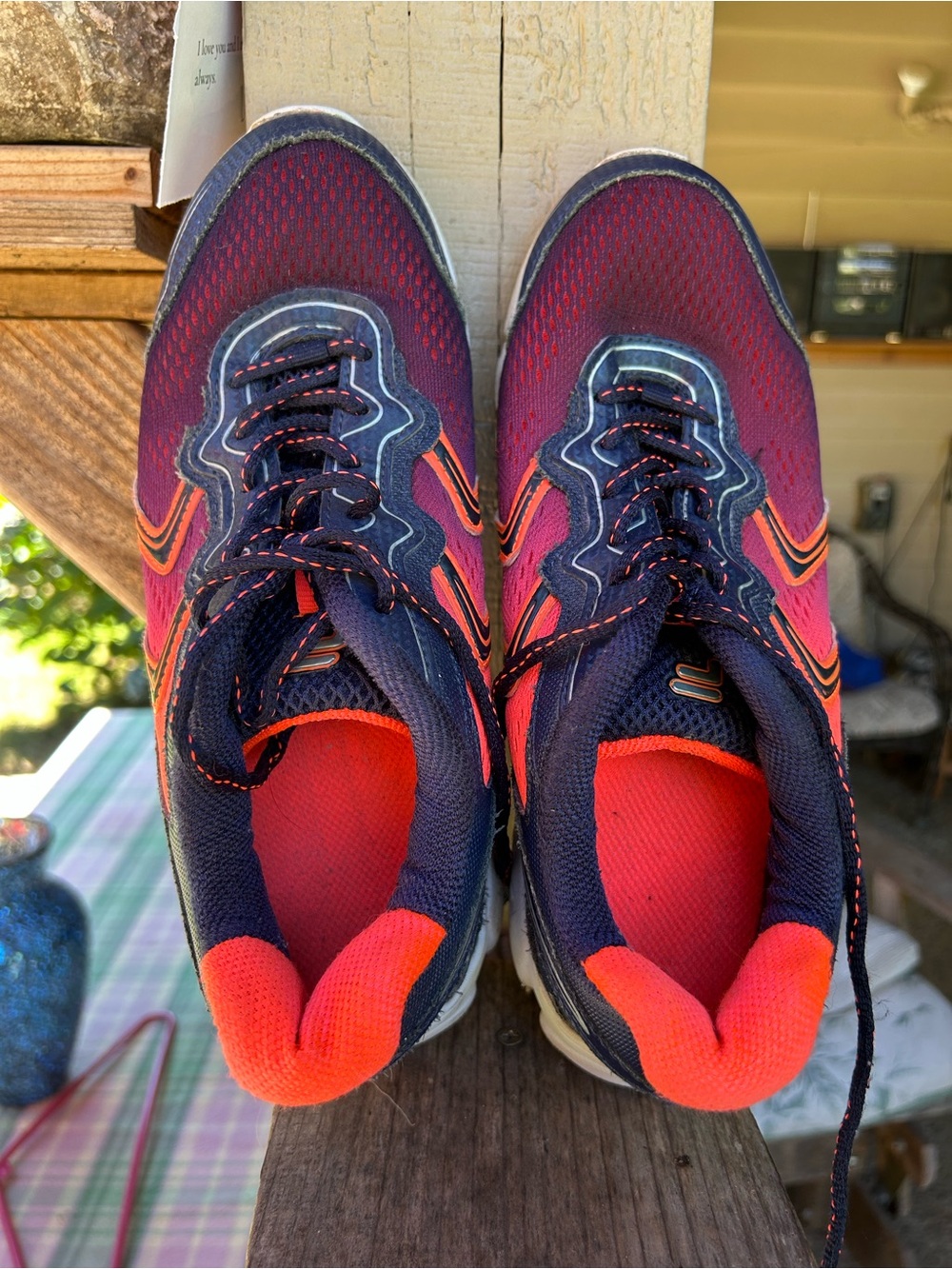 Fails mesh sneakers Sz9 bold color blend